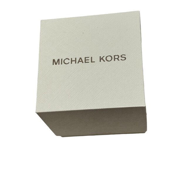 Michael Kors Mini Pilot Pave Quartz Gold Dial Ladies Watch MK7366 with Box - Picture 12 of 12